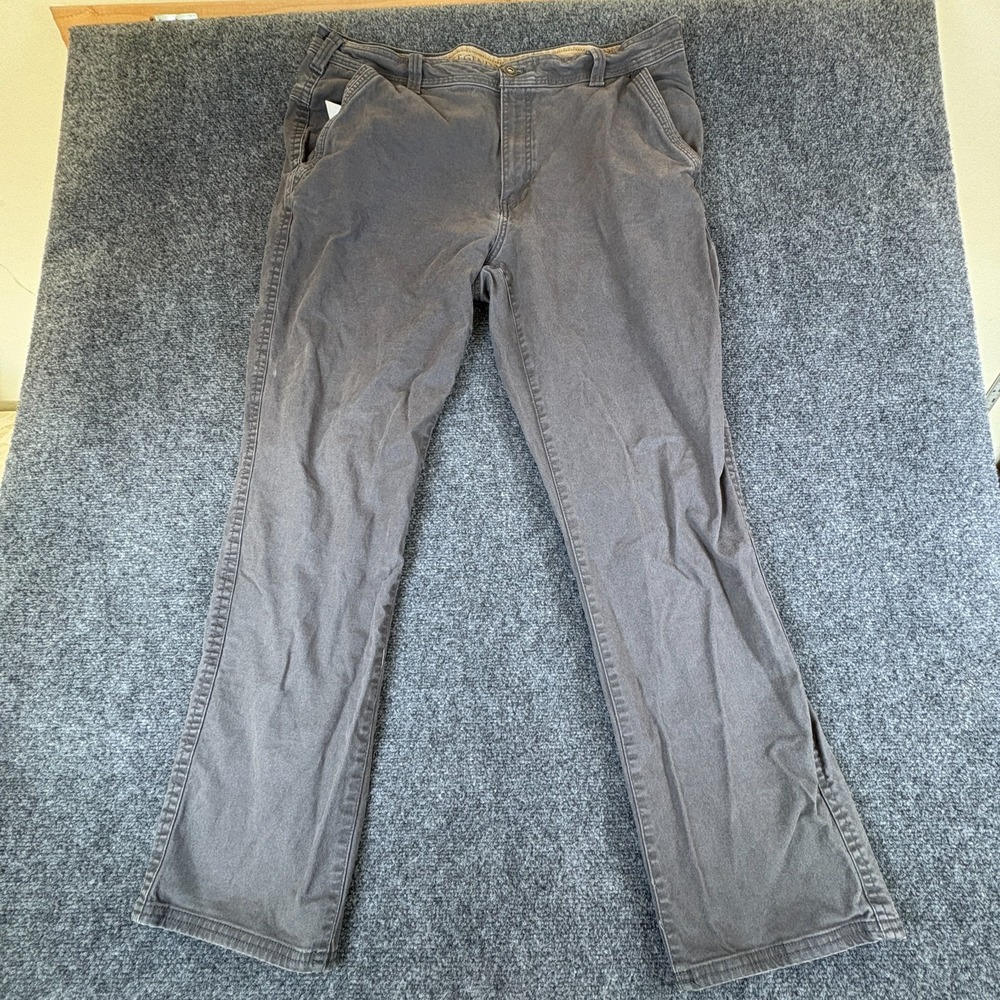 Legendary Whitetails Outfitters Pants Mens 38x31.5 Gray Cotton Straight Leg